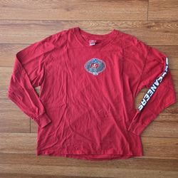 NFL Tampa Bay Buccaneers Long Sleeve Shirt Size XL