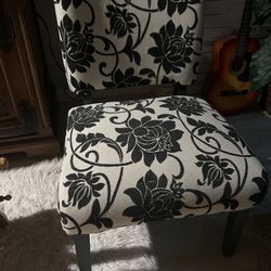 Floral Patterned Chair