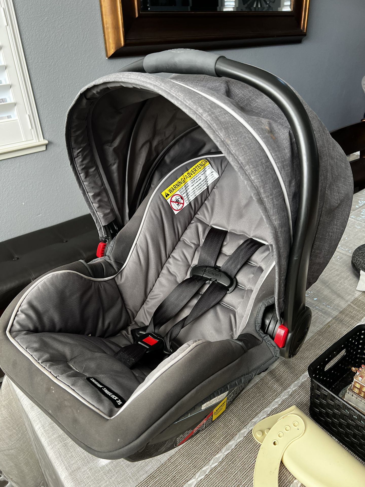 Baby Car Seat With 2 Car Bases