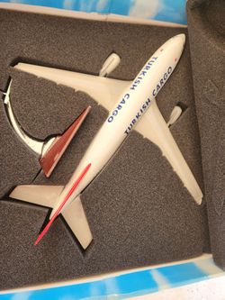 Turkish Cargo Model Airplane