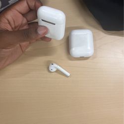 Two AirPod 1st Gen with an airpod