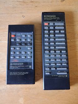 Pioneer remote controls