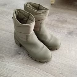 Boots Sintheric Leather 