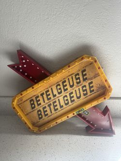 Beetle juice Led Sign