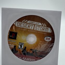 Conflict: Desert Storm (PlayStation 2, PS2 2002) Greatest Hits Disc Only Tested 