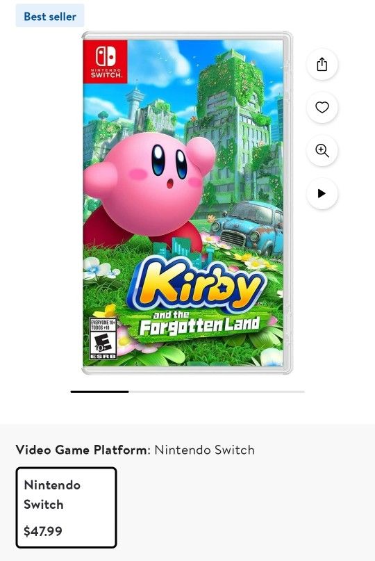 Kirby and The Forgotten Land 