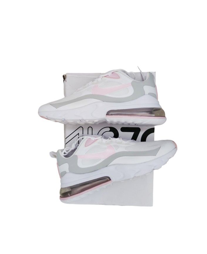 NEW NIKE WOMEN´S AIR MAX 270 REACT SHOES CZ0372 101 Size 11 With box and Receipt as pictured. White Pink Foam multicolored multicolor colorblock color Athletic shoes & Sneakers