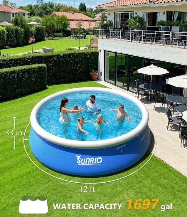 12 Feet Round Pool