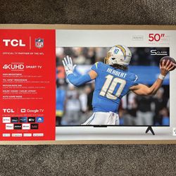 TCL 50" S5-Series 4K UHD Smart Google TV **(BRAND NEW IN BOX)** | **($160 ONLY)**