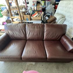 Leather Couch