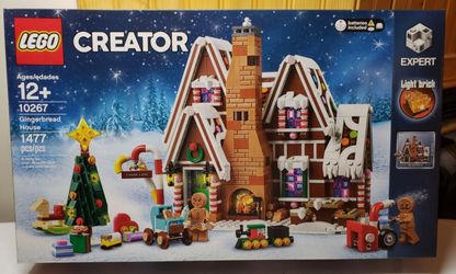 Lego 10267 - New Sealed - Gingerbread House - Christmas Building Set