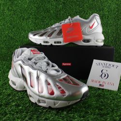Supreme x Nike Air Max 96 DS “Silver Bullet” Sz 9 