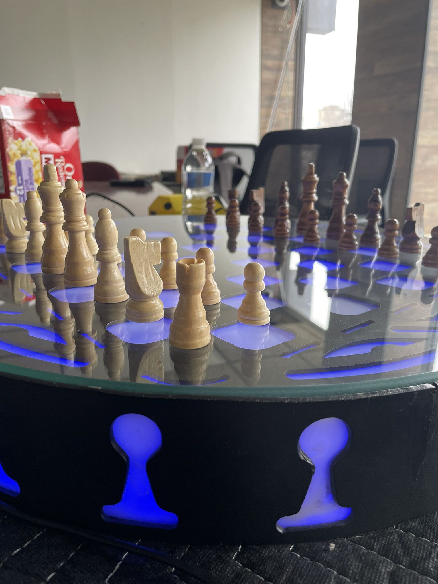 Custom Built LED Chessboard
