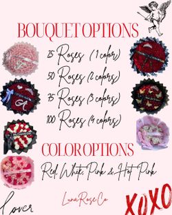 Ramos Buchones Valentines Day Roses Bouquet Rosas 