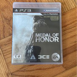 Medal Of Honor - PS3
