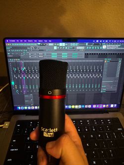 Scarlett solo mk 2 mic, tested