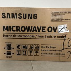 Unopened Samsung microwave oven