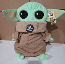 Star Wars Mandalorian Grogu Kids Weighted Pillow Buddy