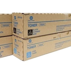 Genuine OEM Konica Minolta TN626 Complete Toner Cartridge Set