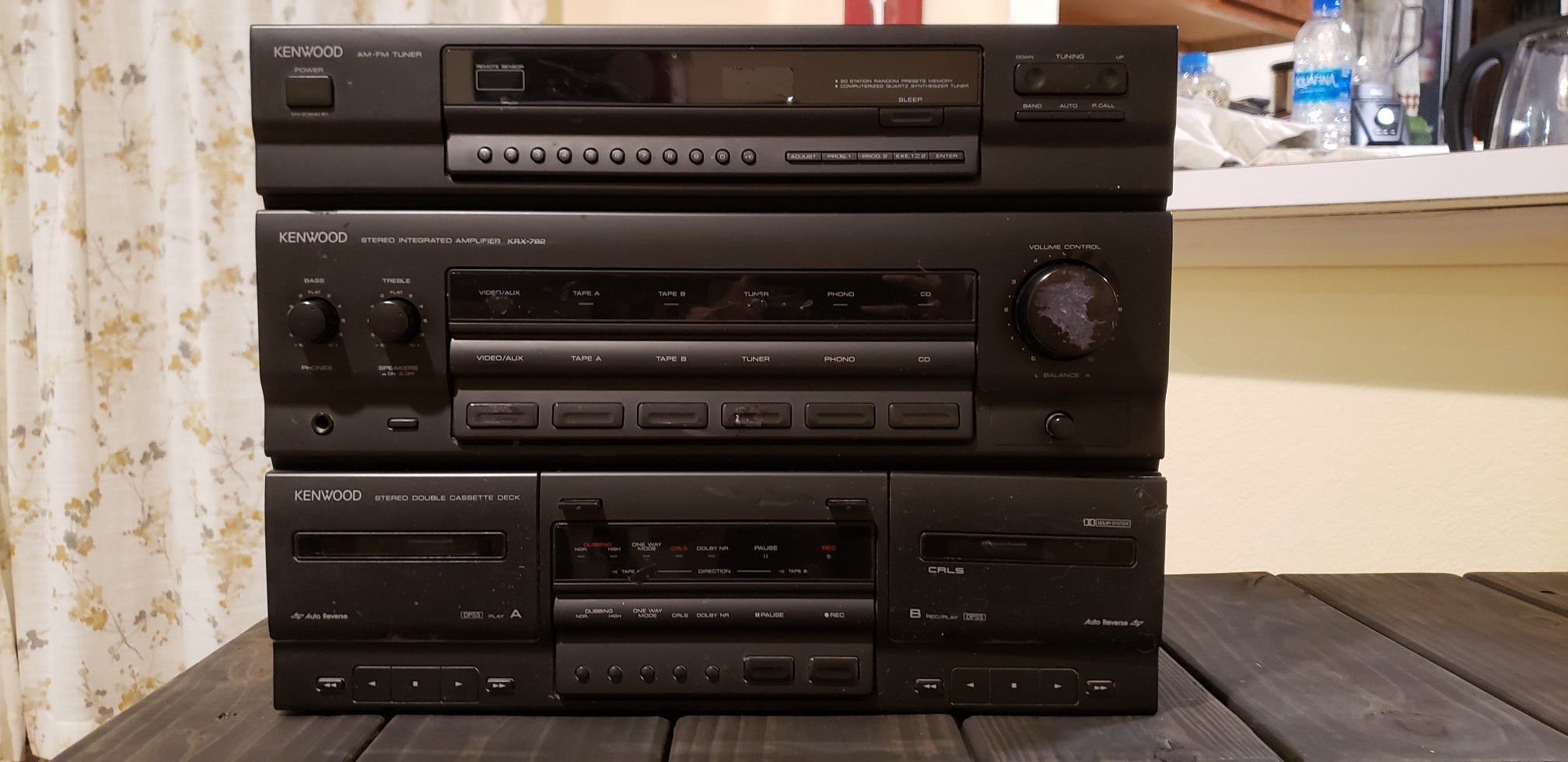 Kenwood stereo cassette receiver