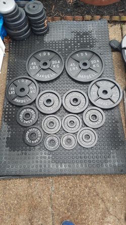 Olympic Weight Plates Set (Read Description) 