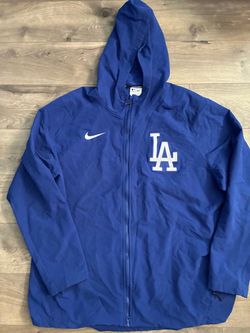 Los Angeles Dodgers Nike Full Zip Jacket Size XXL 2XL Therma-fit Blue authentic