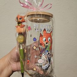 Zootopia Cup And Pen Set