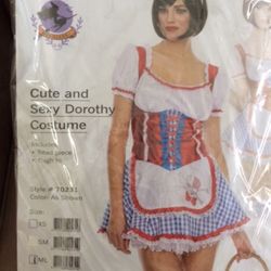 Ladies Dorothy Costume Size M