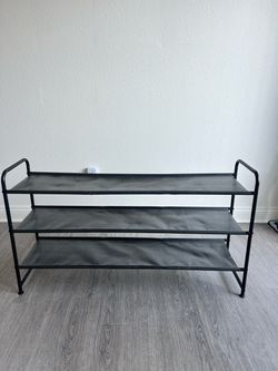 👟 3-Tier Shoe Organizer Rack — $15
