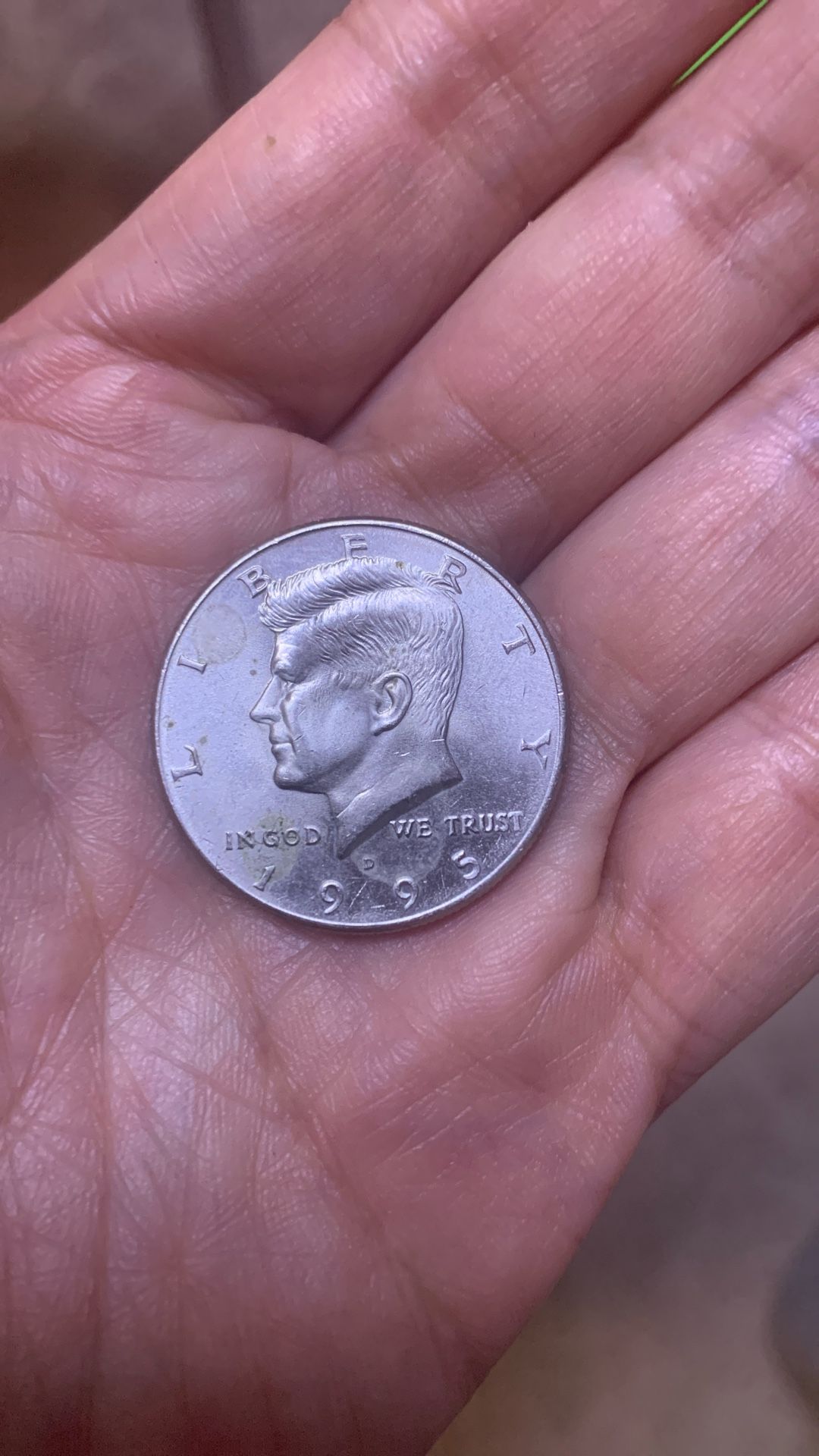 1995 D Kennedy Half Dollar Gem BU