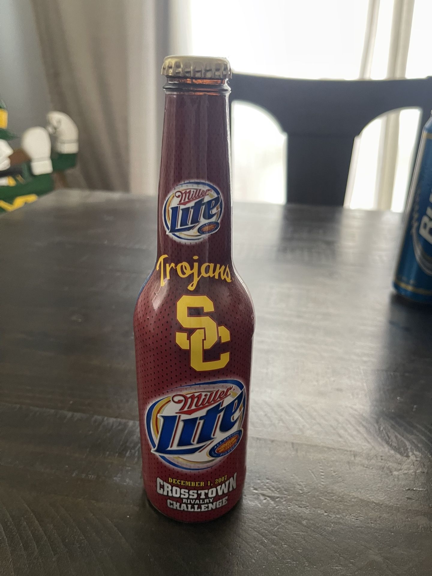Miller Lite USC/Ucla Beer Bottle Original Beer