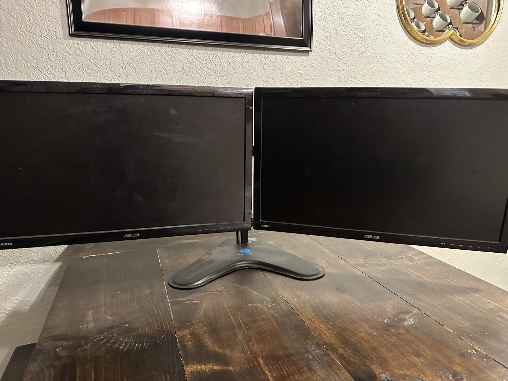 Asus Dual Monitors W/ Stand