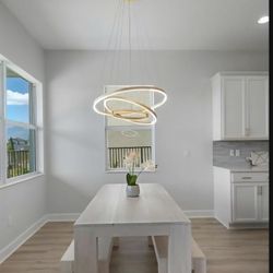 Light Weight Wood Pendant Light