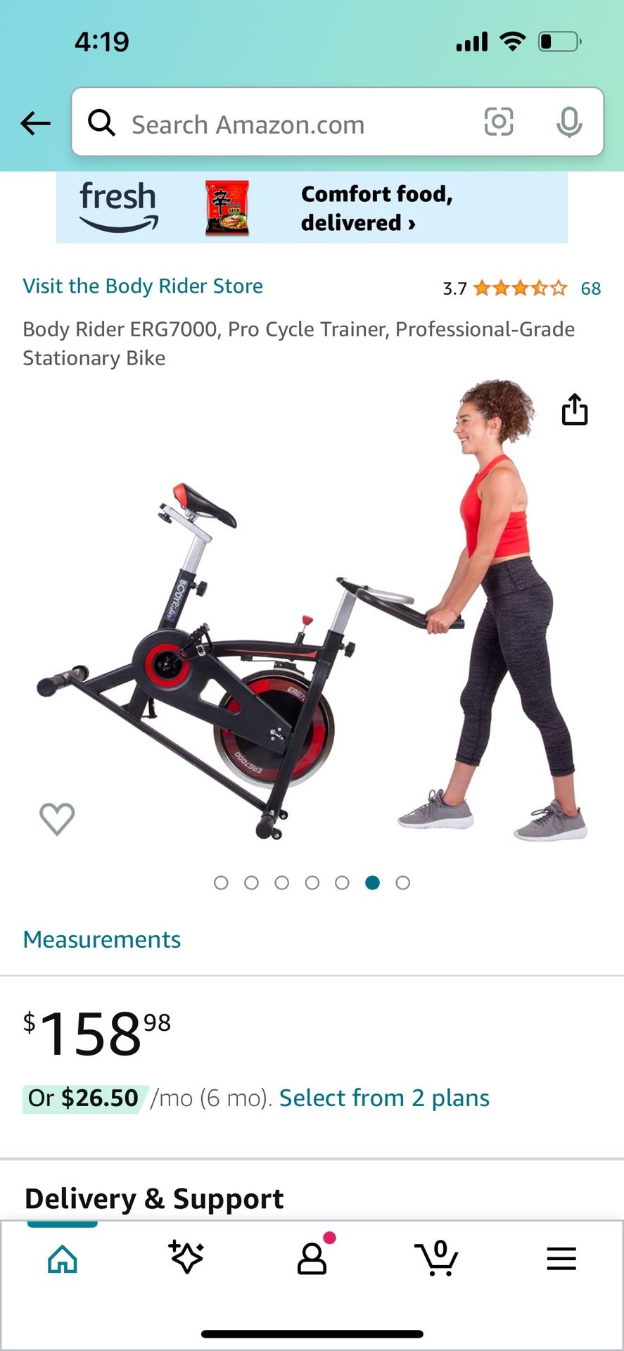 Stationery Bike Body Rider ERG 7000 for Sale in Seattle WA OfferUp
