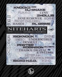Selling (2 ) NITE HEARTS 3 DAY WRISTBANDS