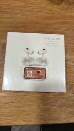 ANC/ENC Wireless Earbuds with LCD Case