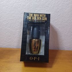 Golden Nail Polish