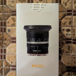 NiSi 9mm f/2.8 Sunstar Super Wide Angle ASPH Lens for Fujifilm X Mount
