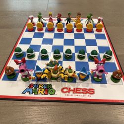 Super Mario chess Collectible Collector’s edition 