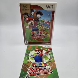 Mario Super Sluggers (Nintendo Wii, 2008) *NO GAME* REPLACEMENT CASE