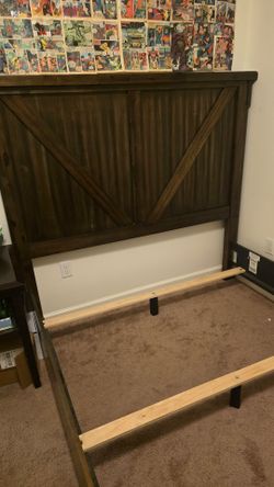 Queen bed frame