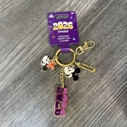 New Disneyland 2026 Keychain 