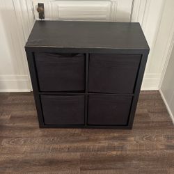Nightstand With Box Containers