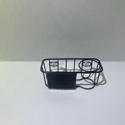 kitchen sink caddy sponge soap brush holder