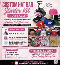 Custom Hat Bar Starter Kit