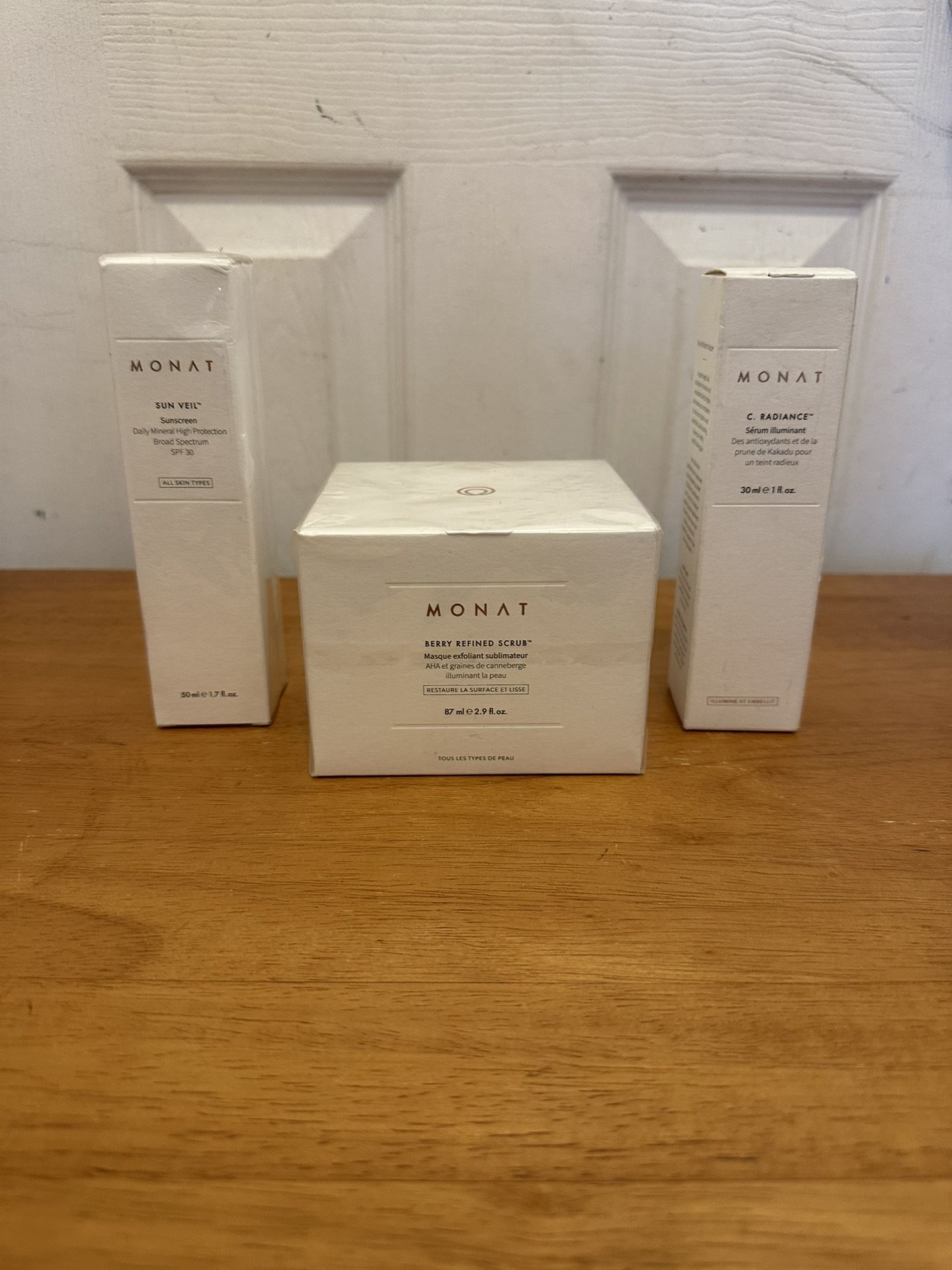 New Monat Skincare Sets 