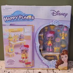 Disney Shopkins Happy Place Belle Dining Theme Pack