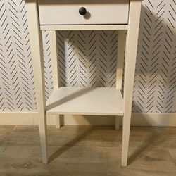 HEMNES Nightstand, white