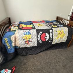 Twin Bed With Mattress 