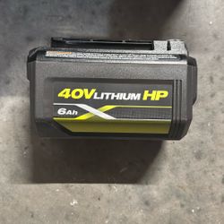 Ryobi 40V 6 Ah